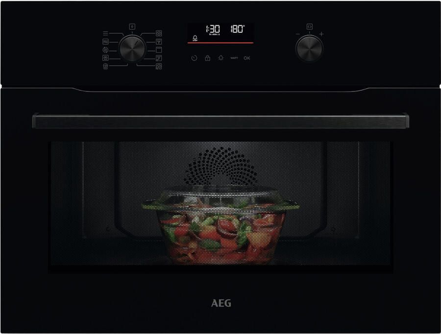 AEG OO5NK40K Inbouw combimagnetrons Zwart