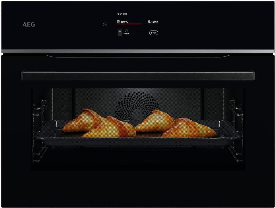 AEG TA7PK721B Inbouw stoomoven Zwart