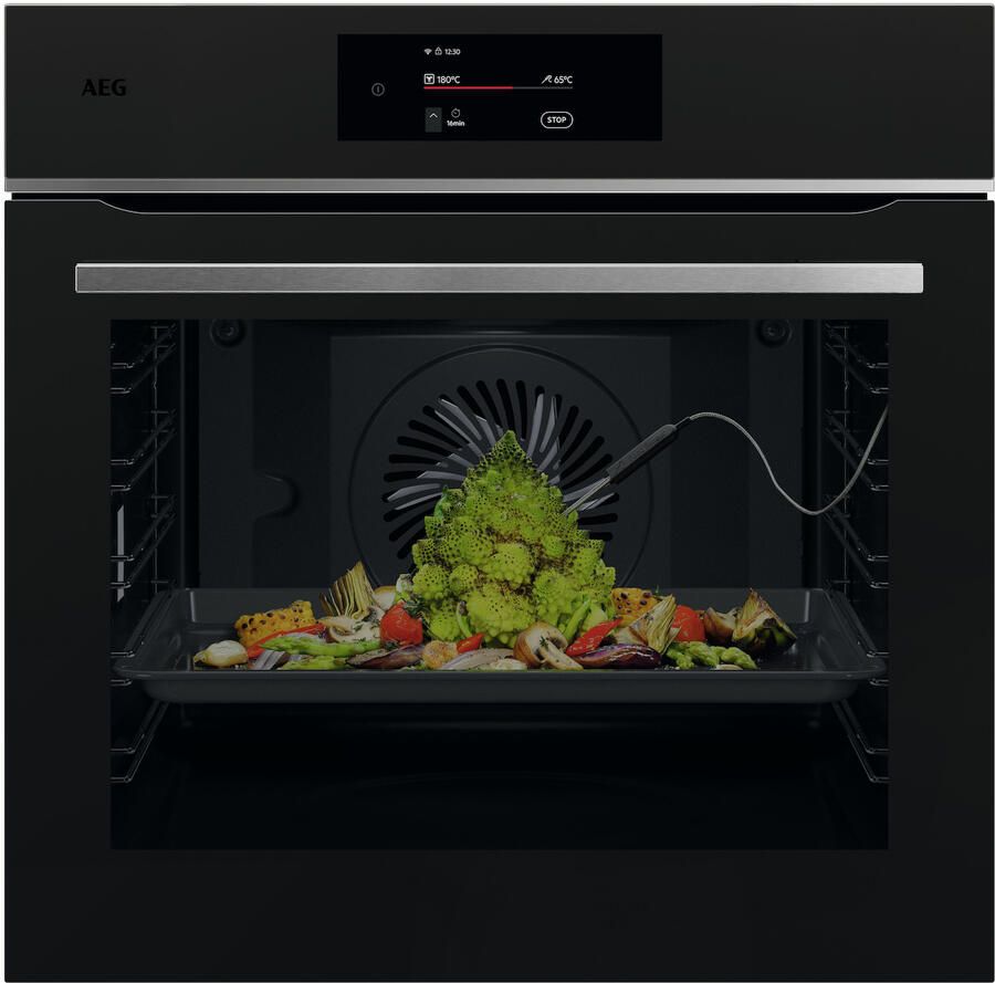 AEG TE8PB73ZAT Inbouw oven Zwart