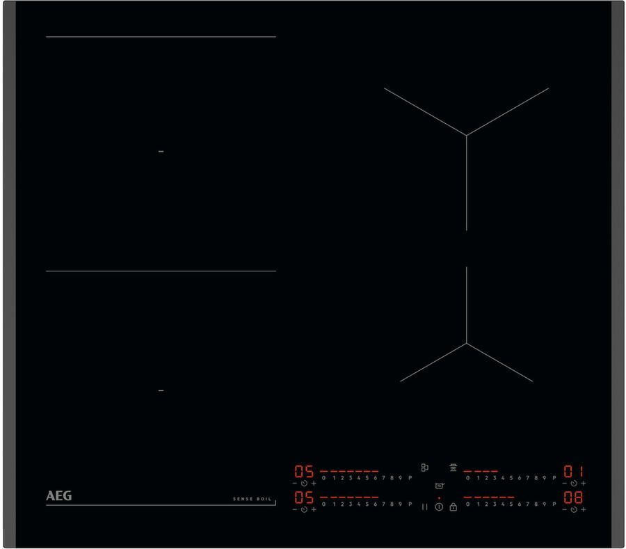 AEG TI64IB1BFB Inbouw inductiekookplaat Zwart