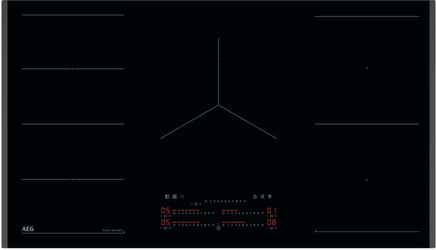 AEG TK95II0FFB Inbouw inductiekookplaat Zwart
