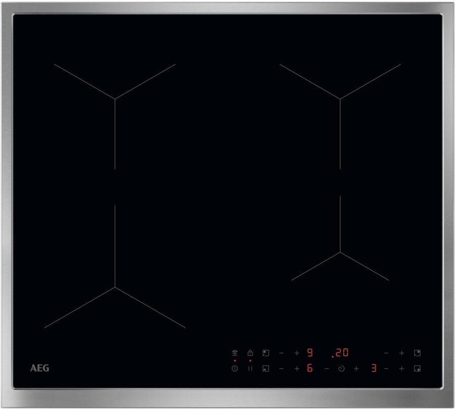 AEG TN64IA0FXB Zwart Ingebouwd 60 cm Inductiekookplaat zones 4 zone(s)