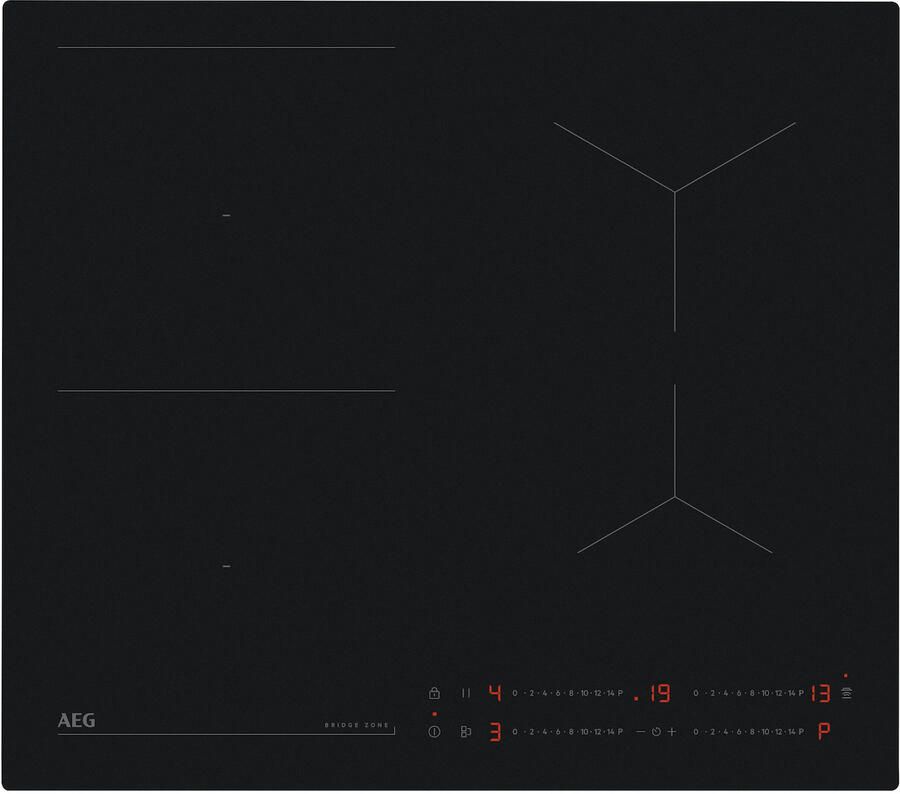 AEG TO64IB00IT SaphirMatt SE Inbouw inductiekookplaat Zwart
