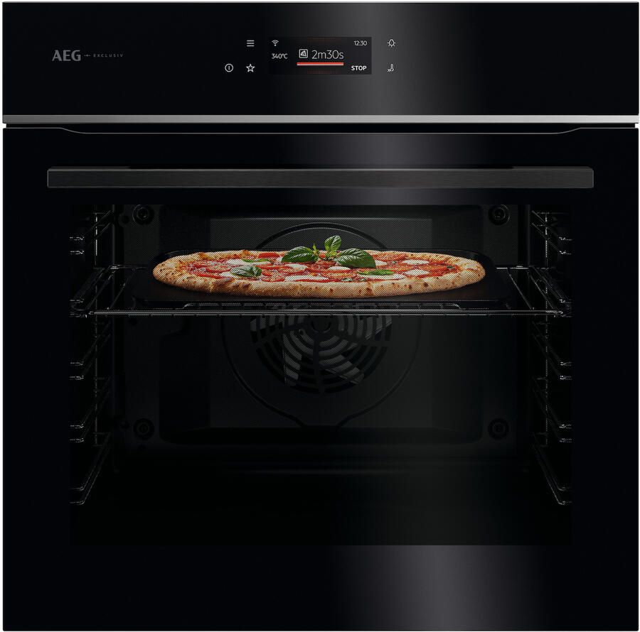 AEG TX7PB62FSB PizzaExpert Inbouw oven Zwart