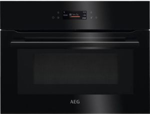 AEG KMF768080B Inbouw ovens met magnetron Zwart