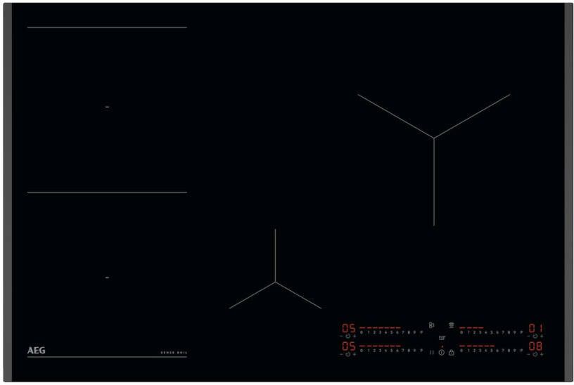 AEG TI84IB1FFB Inductie inbouwkookplaat Zwart