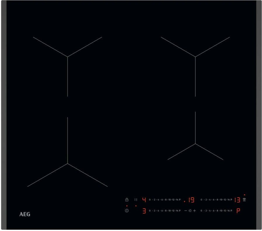 AEG TO64IA0FFB Inductie inbouwkookplaat Zwart