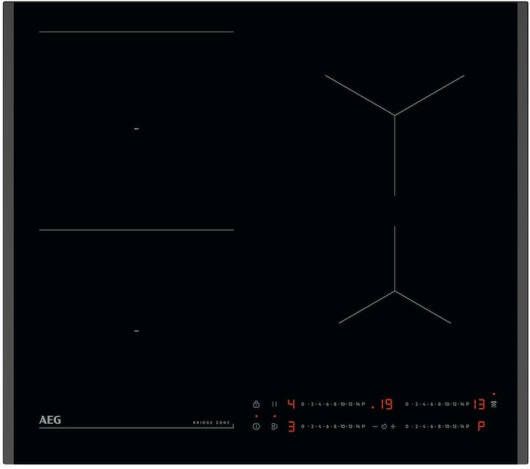 AEG TO64IB0BFB Inductie inbouwkookplaat Zwart