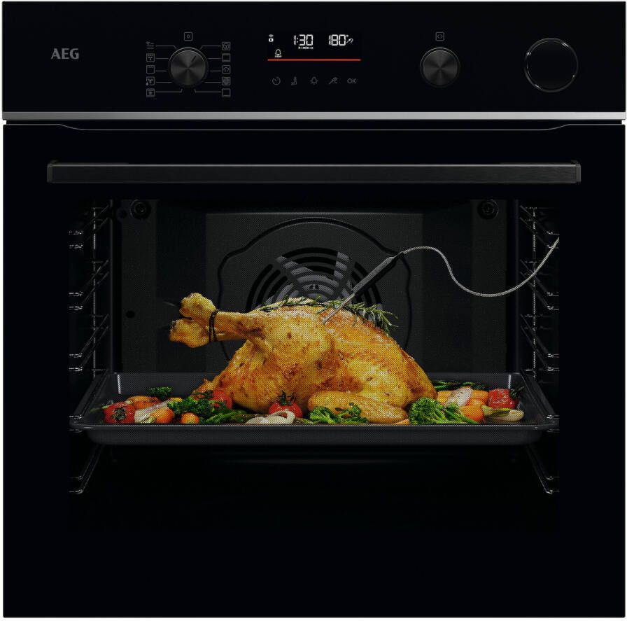 AEG V7PBR521SB Inbouw oven Zwart
