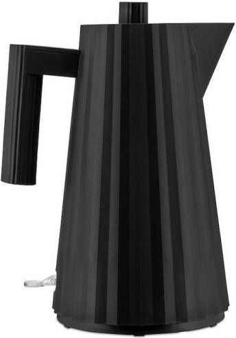 Alessi Waterkoker Plissé droogkookbeveiliging zwart Michele de Lucchi 1.7 liter MDL06 B - Foto 2