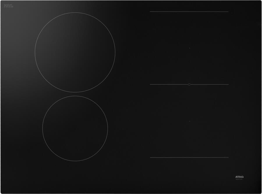 Atag BIH07471EV Inbouw inductiekookplaat Zwart