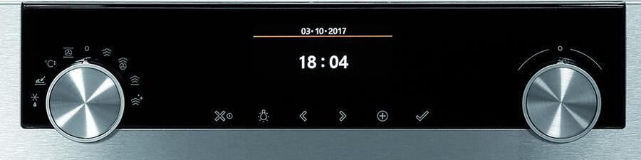 Atag CS6611C Inbouw combi stoomoven Grijs