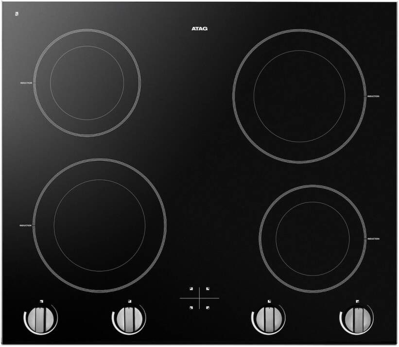 Atag HI06471B Inductie inbouwkookplaat Zwart