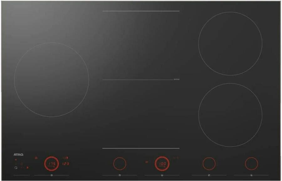 Atag HI28571SV Inductie inbouwkookplaat Zwart