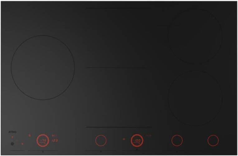 Atag HI28572SV Inductie inbouwkookplaat Zwart