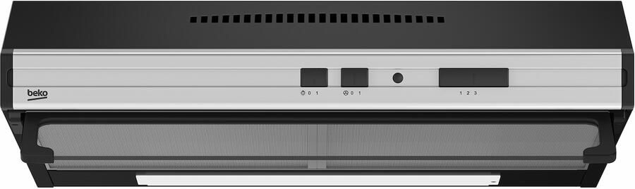 Beko CFB 6433 X Muurmontage Roestvrijstaal 365m³ uur afzuigkap