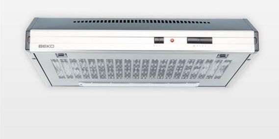 Beko CFB6432X Inbouw Afzuigkap Roestvrijstaal 300m³ uur - Foto 2