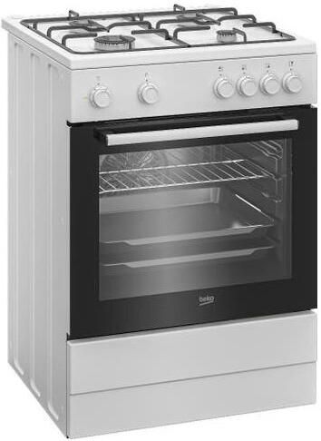 Beko FBM6202WNL AeroPerfect Gasfornuis met elektrische oven 66 liter - Foto 2