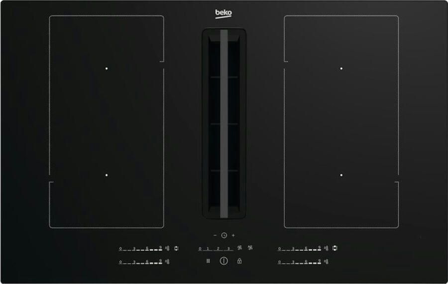 Beko HIXI84700UP Selective Line Inductie kookplaat Zwart - Foto 1