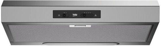 Beko HNS61210XH Afzuigkap 272 m³ uur Muurmontage Roestvrijstaal D
