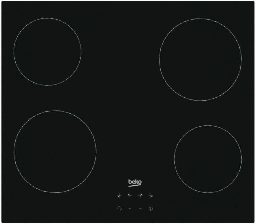 Beko Vitrokeramische Kookplaat HIC64400E | Vitrokeramische kookplaten | Keuken&Koken Kookplaten | 8690842206306 - Foto 6