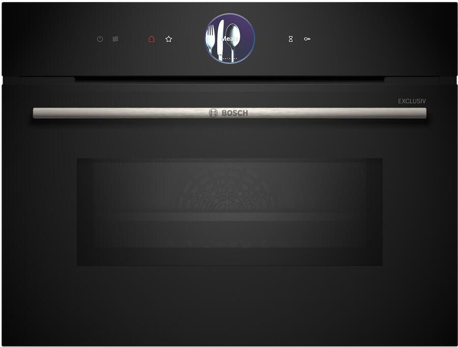 Bosch CMG736AB1F EXCLUSIV Inbouw oven met magnetron Zwart