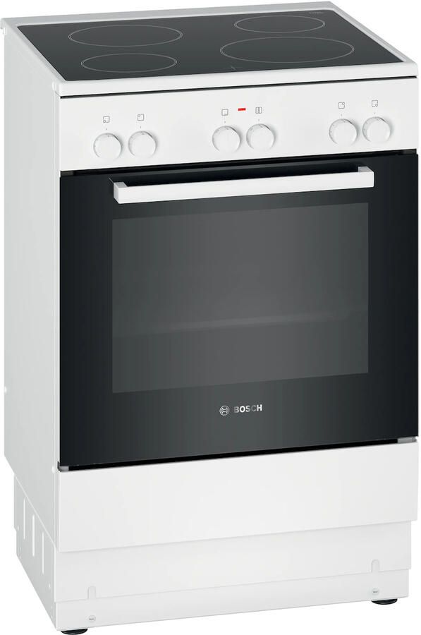 Bosch HKA004020U Serie 2 Fornuis Vrijstaand elektrisch fornuis Keramisch Wit Energielabel A