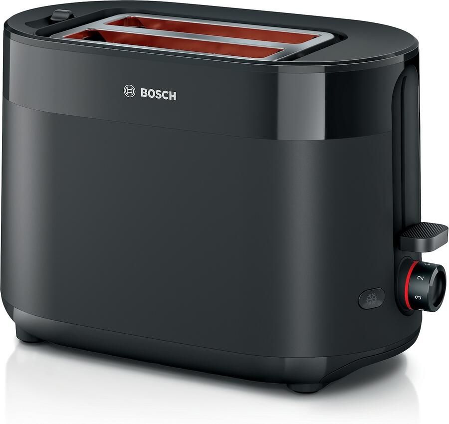 BOSCH Toaster MyMoment TAT2M123 geïntegreerde opzet voor broodjes ontdooi-functie brood centreren auto off