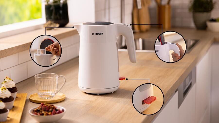 BOSCH Waterkoker MyMoment TWK2M161 automatische uitschakeling oververhittingsbeveiliging kopjesindicator 1 7 l - Foto 4