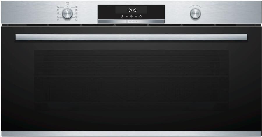 Bosch Serie|6 Bakoven 90 cm 9 syst. EcoClean Full