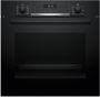 Bosch HBG537BB3 Serie 6 Inbouwoven 71 l Eenvoudig te reinigen: hydrolyse + Eco Clean Direct Zwart - Thumbnail 1