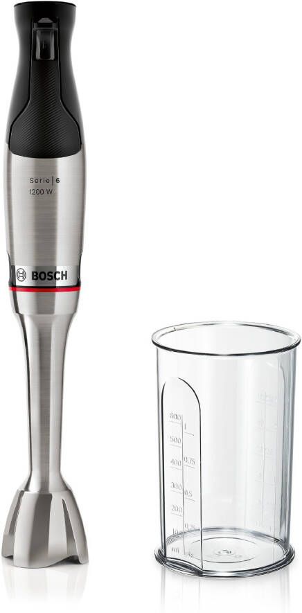 Bosch Serie 6 MSM6M810 ErgoMaster Staafmixer 1200 W Roestvrijstaal