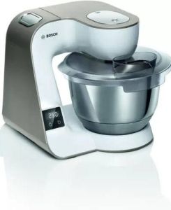 BOSCH Keukenmachine MUM5XW40 MUM5 Weegschaal patisserieset snijder 4 schijven vleesmolen citruspers