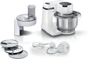 Bosch MUM Serie 2 MUMS2EW01 Keukenmachine 700W 3 8L 3 Snijschijven Wit