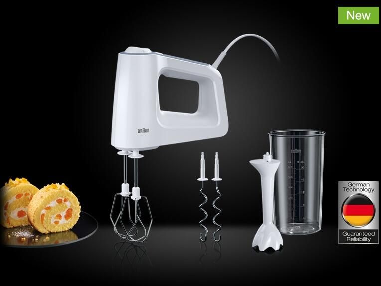 Braun MultiMix 3 handmixer HM 3105 WH Handmixer - Foto 2