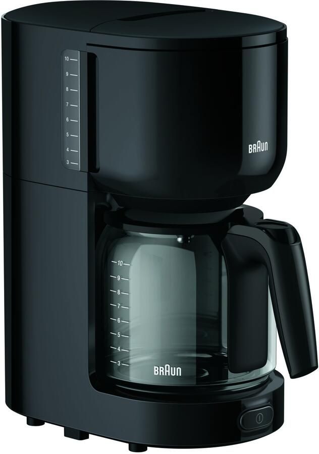 Braun PurEase KF 3100 BK Koffiezetapparaat Filter Zwart