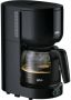 Braun PurEase KF 3100 BK Koffiezetapparaat Filter Zwart - Thumbnail 1