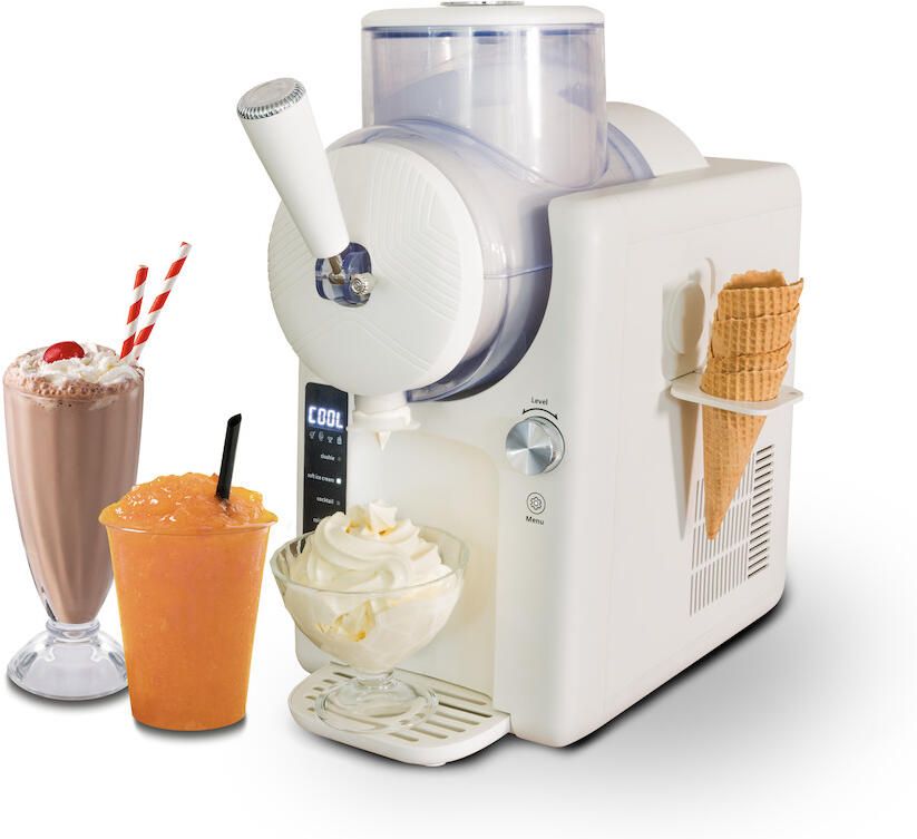 Unold 2in1-Slush und Softeismaschine Sofie 48950 2 l LED Wit 435 mm 226 mm 442 mm - Foto 2