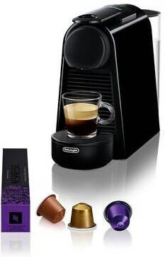De'Longhi Nespresso Essenza Mini & Milk EN85BAE Koffiecupmachine Met melkopschuimer Zwart