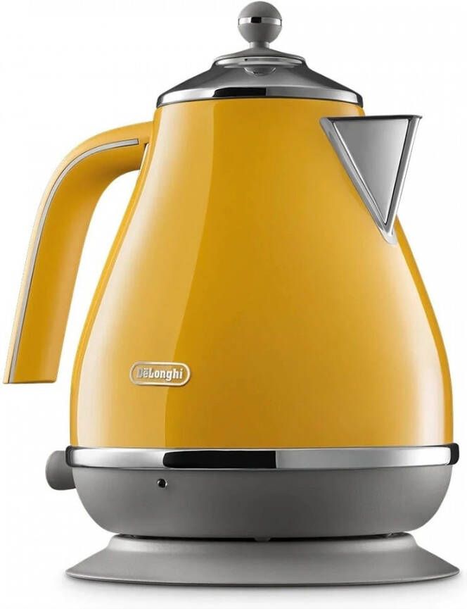 De Longhi Icona Capitals waterkoker 1 7 l 2000 W Geel - Foto 2