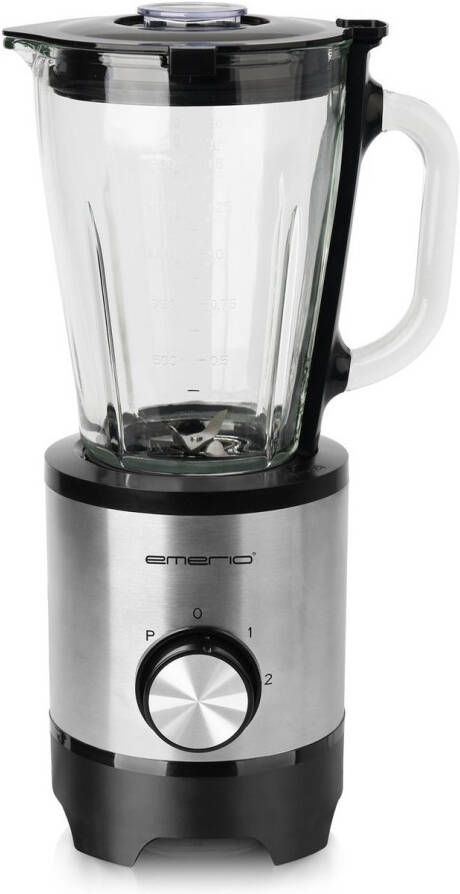 Emerio BL-130988 Blender Inhoud 1 5L – 500W Glazen mengkan RVS