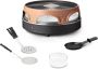 Emerio PO-113255.4 3-IN-1 Pizzarette Pizzamaker Zwart - Thumbnail 1
