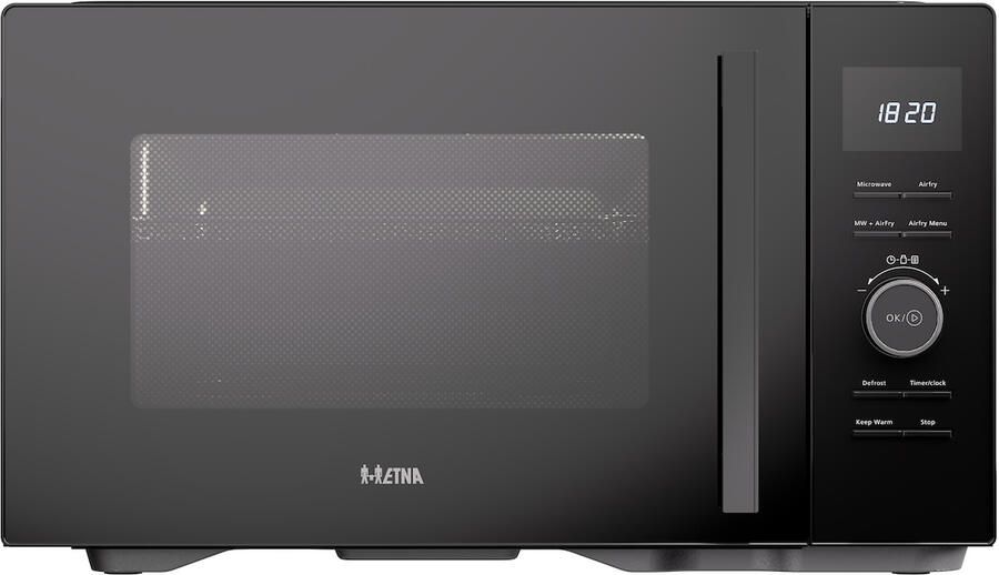 ETNA AMV826 AirFry Magnetron – Vrijstaand – 26 liter – AirFry – Grill – 10 AirFry programma s – Zwart