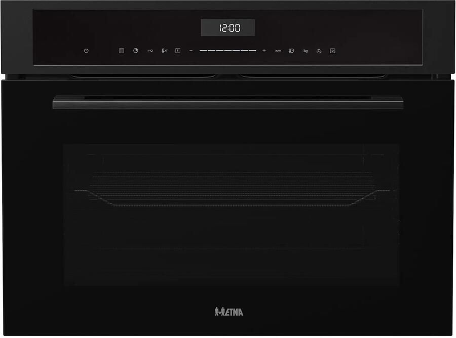 ETNA CM250MZ Oven met magnetronfunctie Nis 45 cm Matzwart Combi Magnetron