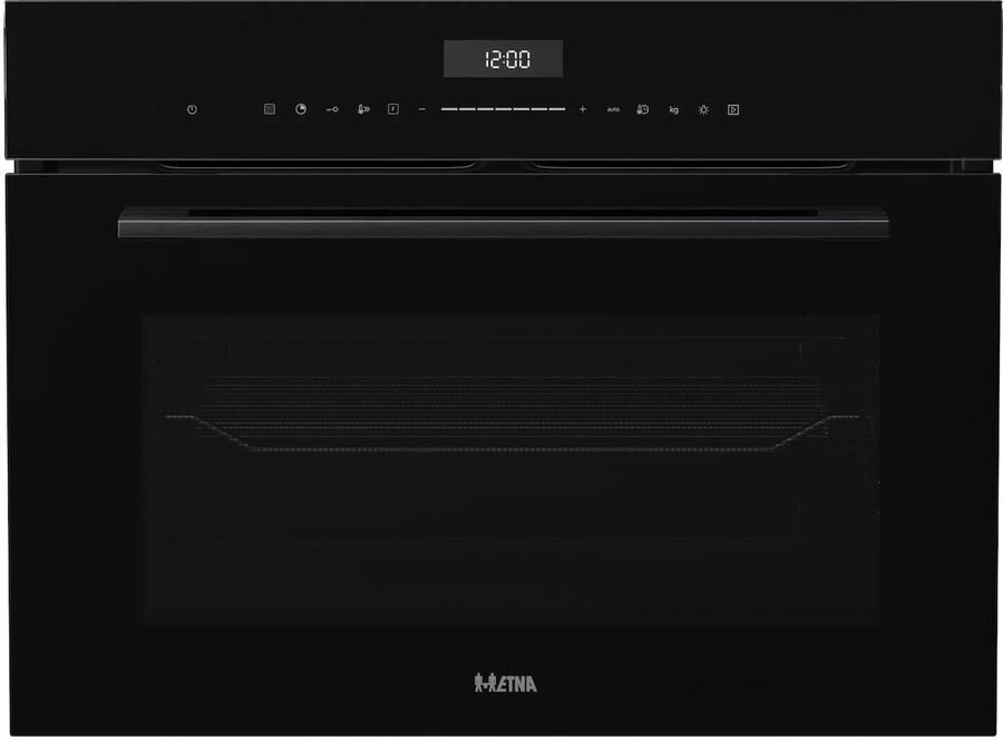 ETNA CM250ZT Oven met magnetronfunctie Nis 45 cm Zwart glas Combi Magnetron