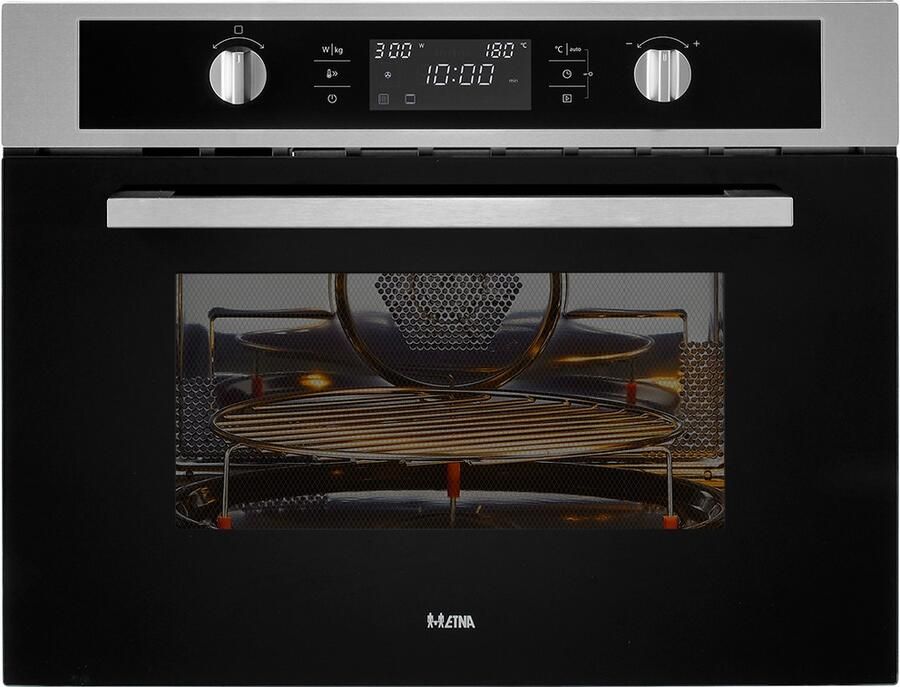 ETNA CM444RVS Inbouw combimagnetrons Grijs