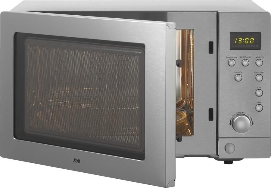 Etna Combi Magnetron ECM243RVS | Microgolfovens | Keuken&Koken Microgolf&Ovens | ECM243RVS