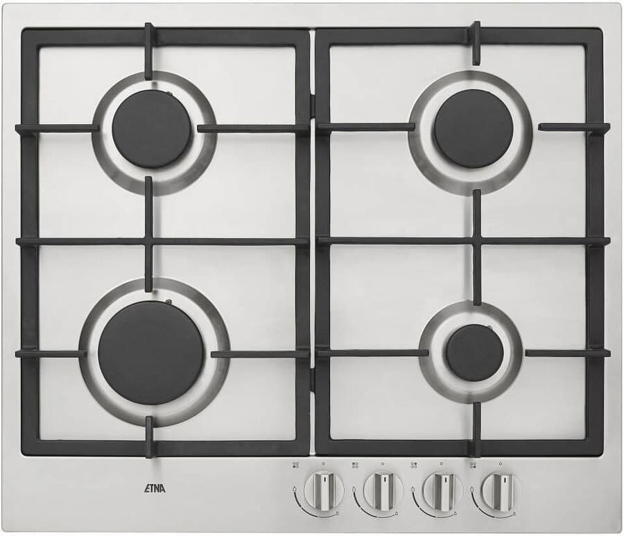 ETNA KG859RVSA Gas kookplaat Grijs - Foto 2