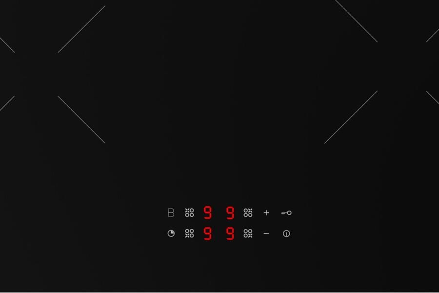 ETNA KI1160ZT Inbouw inductiekookplaat 2-fasen 60 cm breed 4 kookzones - Foto 2