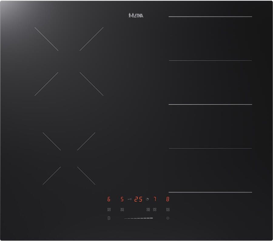 ETNA KIF360ZT Inductiekookplaat (60 cm) Koppelbare flexzones 4 kookzones Centrale slider Kinderslot
